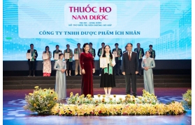 ​Thuốc ho Nam Dược vinh danh “Sản phẩm tốt nhất vì người tiêu dùng”